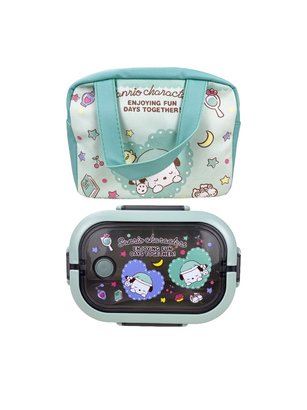 Adult Lunch Bag / Lunch Box with Food Container Pochacco Sleeping
